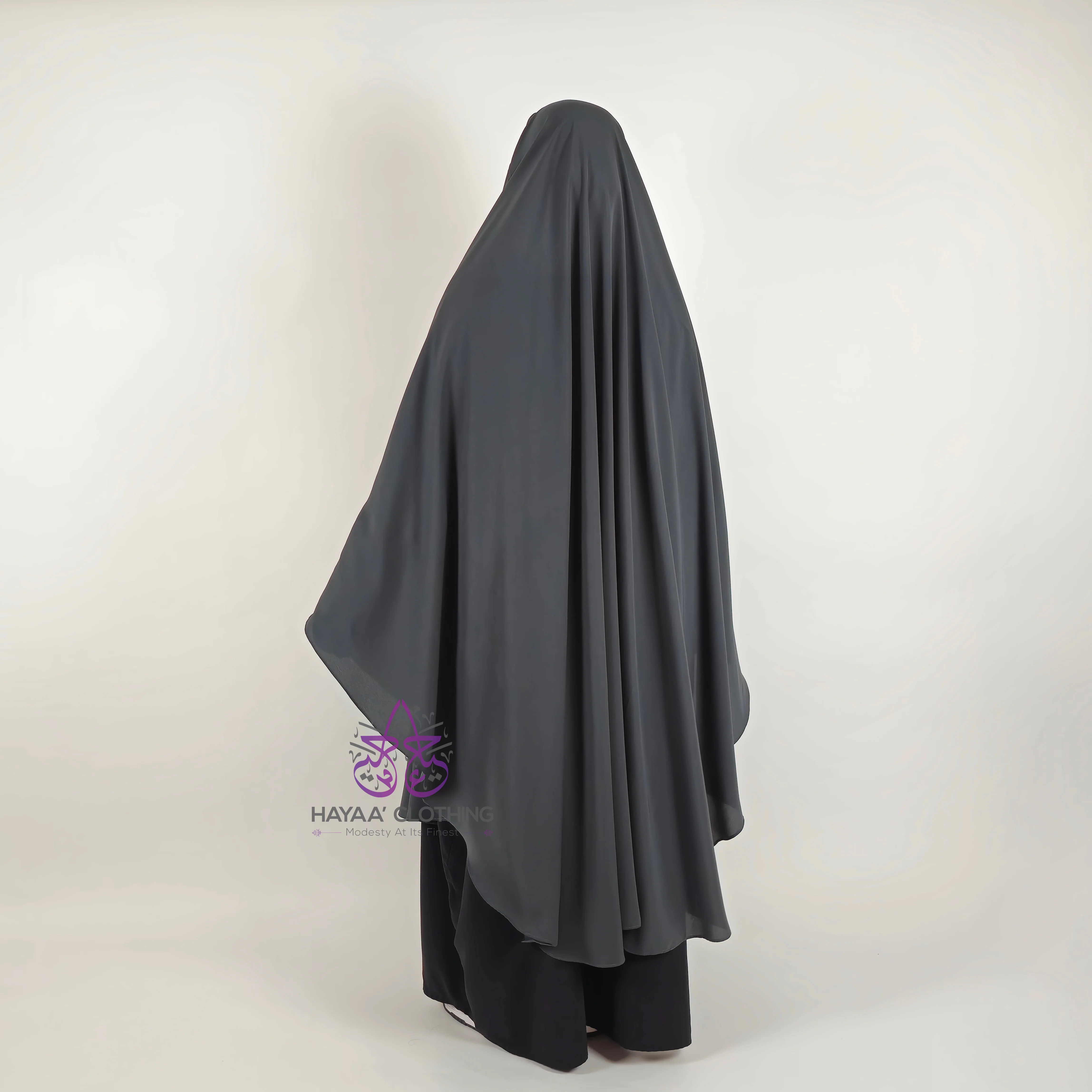 Long Rounded Khimar - Image 5